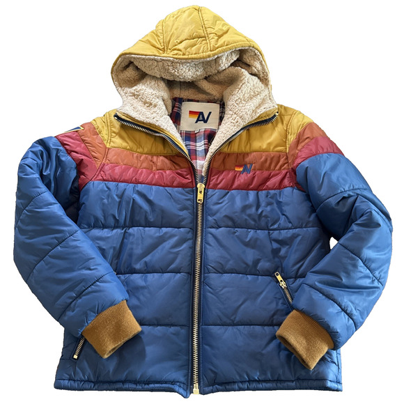Aviator Nation Jackets & Blazers - Aviator Nation Unisex Trekker Sherpa Hooded Jacket XS